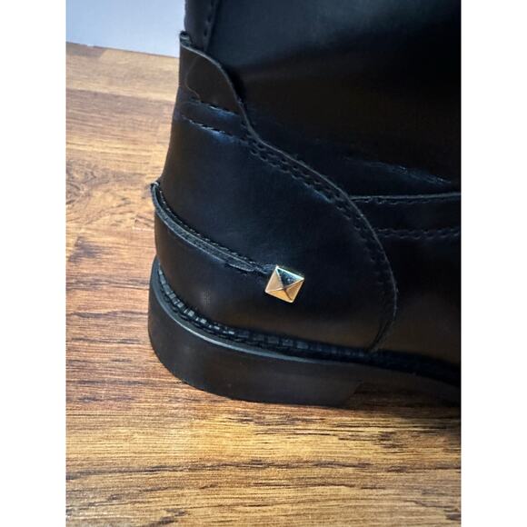 Franco Sarto Women's Henrietta Faux Leather Riding Boots Black Size 6 NWOB - Picture 10 of 13